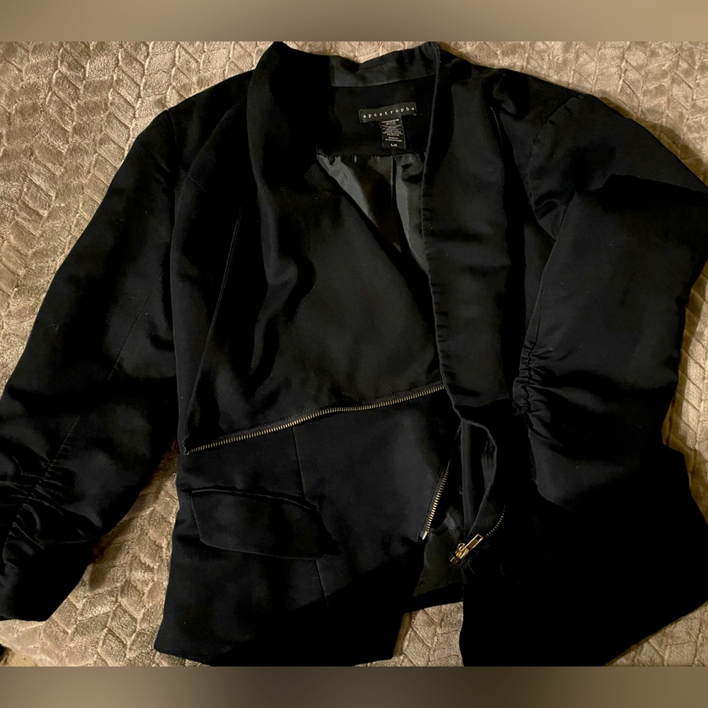 Zip blazer